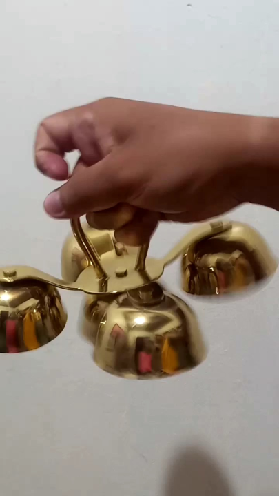 Brass Hand Altar Bell - 5