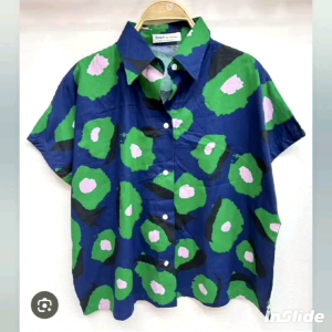 Hwz1-T เสื้อเชิ้ต อก 46" ยาว 23" เสื้อผ้าคอตตอนญี่ปุ่น เสื้อเชิ้ตแขนสั้น เสื้อแขนสั้น เสื้อ Bonus by Ananya เสื้อ BK Shop เสื้อผ้าคอตตอน ญี่ปุ่น เสื้อbonus เสื้อ คอตตอน ญี่ปุ่น เสื้อสาวอวบ เสื้อใส่สงกรานต์ ร้าน KATY WOW เสื้อเชิ้ตbonus