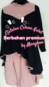 SETELAN CELANA KULOT WANITA 3IN1 BY MARGHON