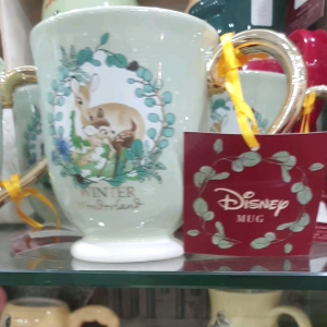 Disney Bambi - Ly tách gốm sứ Bambi và Thumper Enchanted Forest Mug 350ml