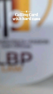 Custom Printed Business Cards / Loyalty Cards with FREE Case 50pcs and 100pcs