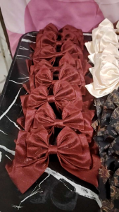 3 Layers Ribbon High Quality Made /Hair Ribbon Clip