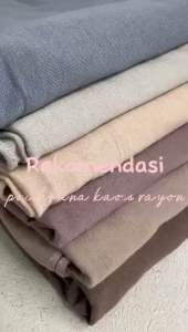 HIJAB PASHMINA KAOS RAYON