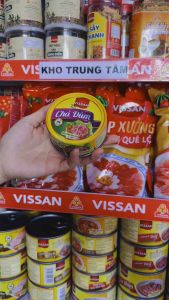 Combo 4 Hộp Chả Đùm Lon in Vissan Hộp 150g Date 2028 - V272