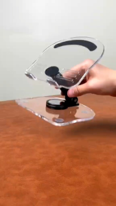 Universal Phone iPad Holder 360° Rotation Aluminum Alloy Tablet Stand Acrylic Foldable Adjustable