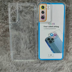 Softcase Clear Original Samsung S21FE Casing Pelindung Handphone
