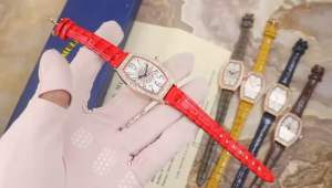 NEW READY ~ Jam Tangan Iconic Wanita F.muller Kulit Free Box & Kartu Icon