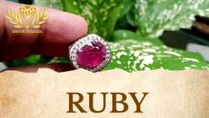 Natural Batu Permata Ruby