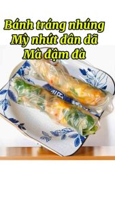1kg Bánh tráng nhúng mì nhứt 26 cmcuốn raucuốn thịt dẻo dai đặc sản Bình Định -BigLove