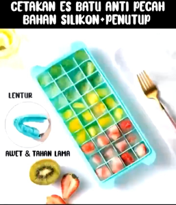 ACES4400 Cetakan Es Batu / Cetakan Es Batu Cokelat Jelly Silicone / Kotak Cube Silikon