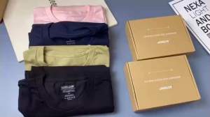 Áo Phông Đen Nam Nữ - Kirkland Oversize - Hàng Chuẩn Đẹp