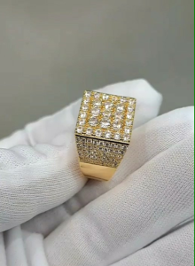 Cincin Pria Full Berlian Mewah Lapis Kristal Anti karat (48)