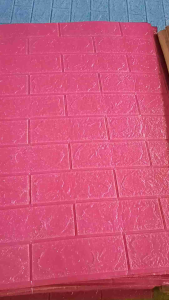 10PCS BIG SIZE 70*77CM PLAIN SELF ADHESIVE WALLBRICKS WALLPAPER
