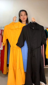 DRESS SIMPLE WANITA FUJI DRESS SIMPLE CASUAL TERBARU