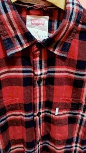 Kemeja Flanel Branded Original Second Size M