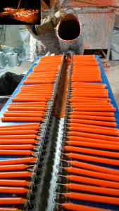 (1kg)Đèn cầy ký size lớn túi 12 cây/Nến thắp sáng màu đỏ