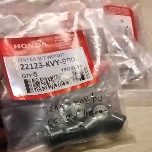 Roller Standar Motor Matic Honda Beat KarbusPacy Karbu Scoopy Lama 22123-KVY-900 Set (6PCS)