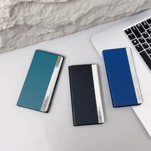 Soft Case Kulit & Flip Cover Pelindung Penuh Casing HP Samsung