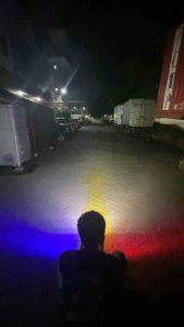 Lampu Tembak Light Bar 24 SMD Strobo Kiri Kanan Alumunium Housing