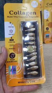 Serum collagen tươi JM Multi Vita Capsule Ampoule vỉ 12 viên