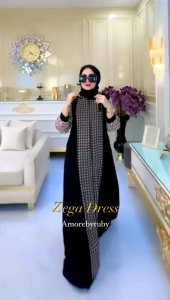 GAMIS ZEGA/ZEGA DRESS/DRESS ELEGAN/AMOREBYRUBY