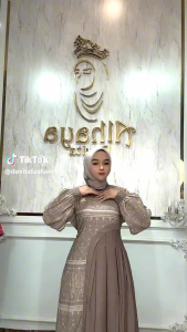LOUISA DRESS/GAMIS LOUISA/GAMIS ELEGAN/AMOREBYRUBY