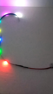 Lampu Hias Led Berjalan 50 cm 15 Led Penuh Warna