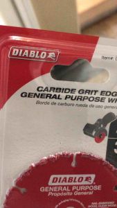 Diablo 3 in. Carbide Grit Multi-Material Cut-Off Wheel