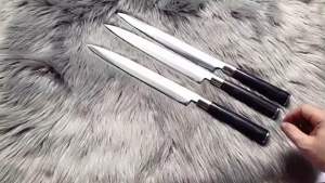 Dao thái sashimi Nhật hiệu Takayuki dài 42cm lưỡi dài 27cm dày 3mm rất sắc bén không rỉ sét