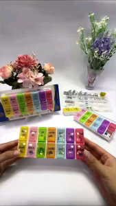 กล่องใส่ยา  7 วัน 2 เวลา / 7 Days 2 Times