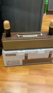 speaker karaoke super bass speaker with 2 wireless microphone super bass