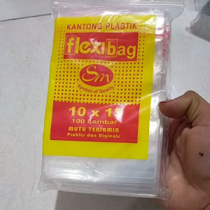 Plastik Klip/Ziplock Flexibag/Serbaguna 10x15cm