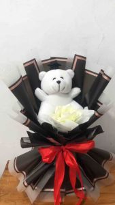 Buket boneka 3 warna