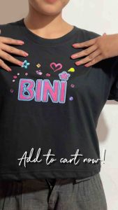 BINI Croptop for Women P-pop Jersey Inspired OOTD | HAC2410