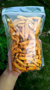 PEDASAN KITA BASRENG PEDAS DAN ORIGINAL ASIN DAUN JERUK UKURAN 250 GRAM