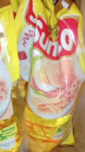 Minyak sunco minyak yang jernih kemasan 2 liter dan 1 liter
