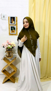 Hijab Syari Ceruty Premium Marisa Swarovski