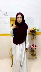 𝐉𝐨𝐥𝐢𝐦𝐨 𝐂𝐨𝐥𝐥𝐞𝐜𝐭𝐢𝐨𝐧: Khimar Syari Ceruty Alya & Jilbab Syari 2 Layer