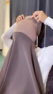 Segiempat Instan 2In1 Plus Inner|Segitiga Instan 2In1 Plus Inner|Segiempat Ceruty Babydoll|Jilbab Segiempat|Bestseller Segiempat Instan