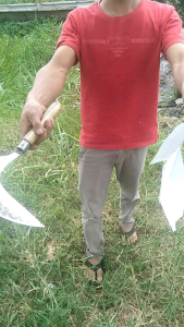 Arit Potong Rumput Dan Padi Asli Baja Super Tajam Khas Garutan - Sabit Pengaritan Gagang Kayu Anti Copot Anti Gompal - Arit Sabet Potong Rumput