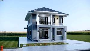 แบบบ้านปั้นหยา 2 ชั้น