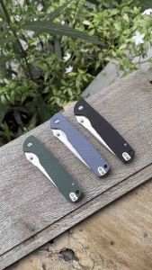 มีดพับGanzo G6805 รุ่นใหม่ล่าสุด ของแท้100%โดยตัวแทนจำหน่าย Ganzo ประเทศไทย ใบมีด เหล็ก 8CR14 ความแข็งเหล็ก 58HRC วัสดุด้าม G10