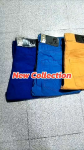 กางเกง3ส่วน Gi-1001 ผ้าชีโน่ พีชสกรีน ใส่ได้ทั้งหญิงทั้งชาย