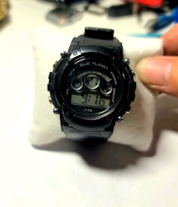 đồng hồ điện tử blue planet