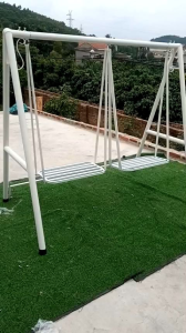 xích đu sắt mạ kẽm sơn tĩnh điện 2 ghế ngồi . síp hàng toàn quốc