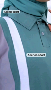 Kaos Olahraga Senam Lengan Panjang / Atasan Baju Olahraga