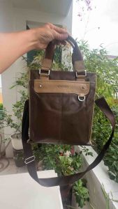 Túi 2hand xách tay nam da thật của Nhật - T173