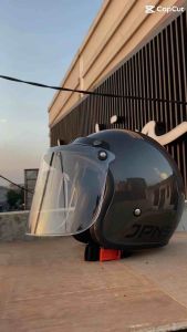 Helm Bogo JPN Original Classic Abu Tua Metalik