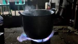kalan de used oil/de mantika 8. 5inches chamber complete set super heavy duty with frame complete