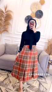 ROK MIDI 7/8 FLANEL REMPEL 2 HAURAHELWA